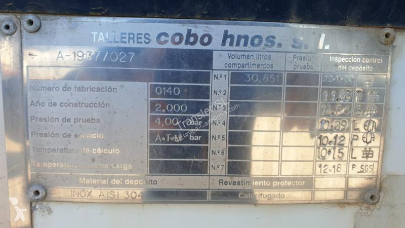 Cobo Calorifugada Semi Trailer - Fuel Tank for sale — view 5