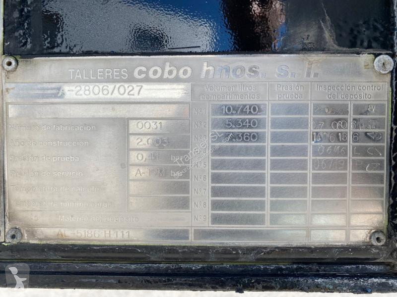 Cobo SOA-22 Semi Trailer - Fuel Tank for sale — view 5