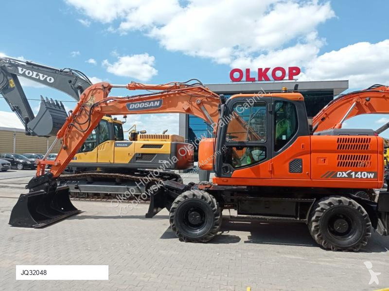 2013 Doosan DX140 W-3 Z SY Excavator - Wheel for sale — view 3