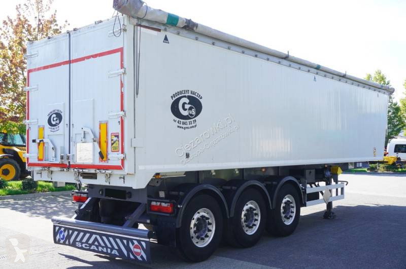 Gras Aluminum Tippe Semi Trailer - Tipping for sale — view 5