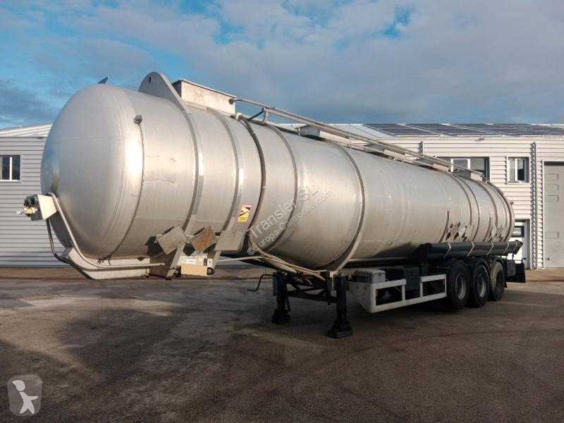 Indox S3CC-C-I-N-137 Semi Trailer - Chemical Tank for sale