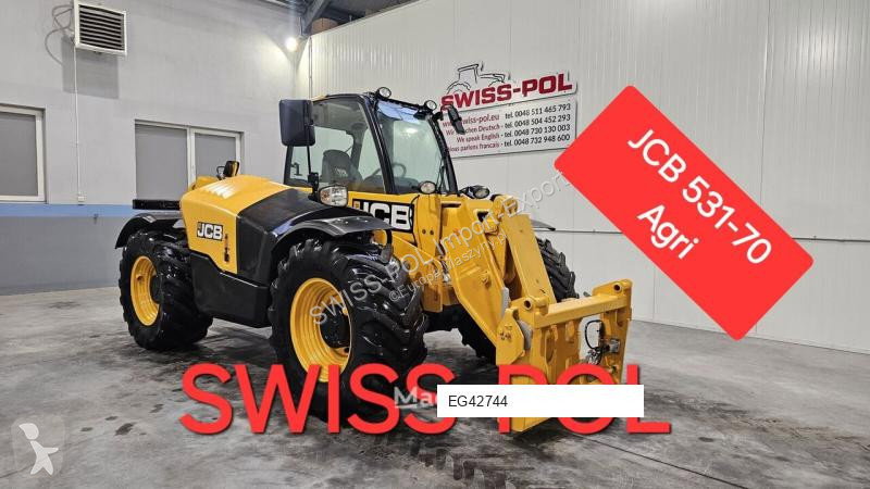 2018 JCB 531-70 Agri Telehandler for sale