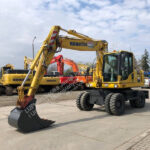 2014 Komatsu PW160-8 Excavator - Wheel for sale — view 2