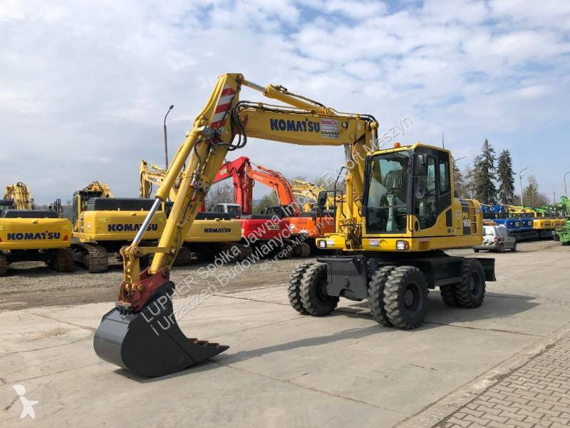 2014 Komatsu PW160-8 Excavator - Wheel for sale — view 2