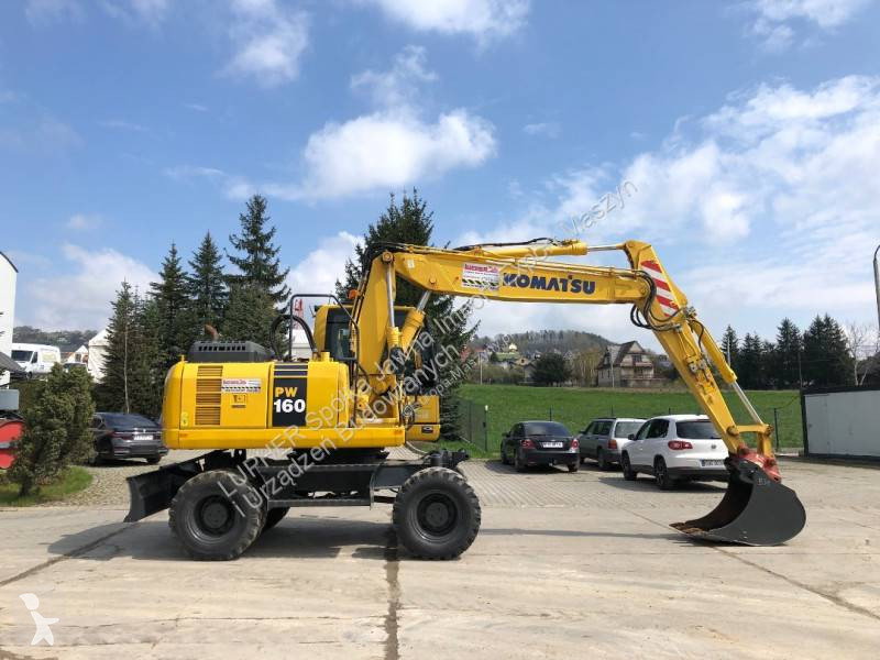 2014 Komatsu PW160-8 Excavator - Wheel for sale — view 4