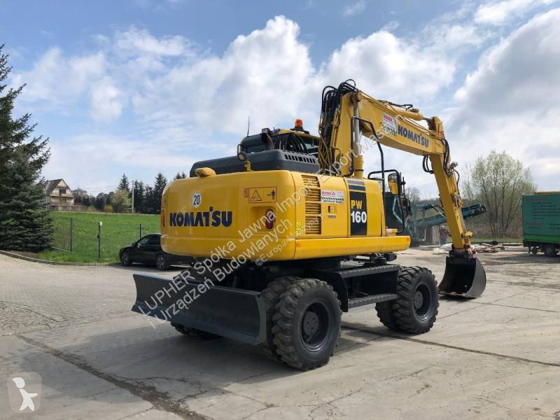 2014 Komatsu PW160-8 Excavator - Wheel for sale — view 5