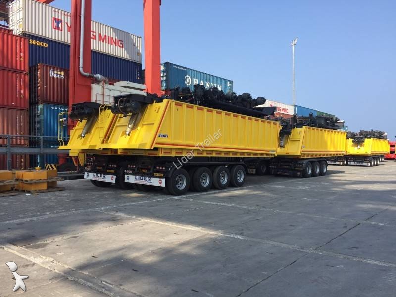 Lider trailer Rock Type Dump Semi Trailer - Tipping for sale — view 4