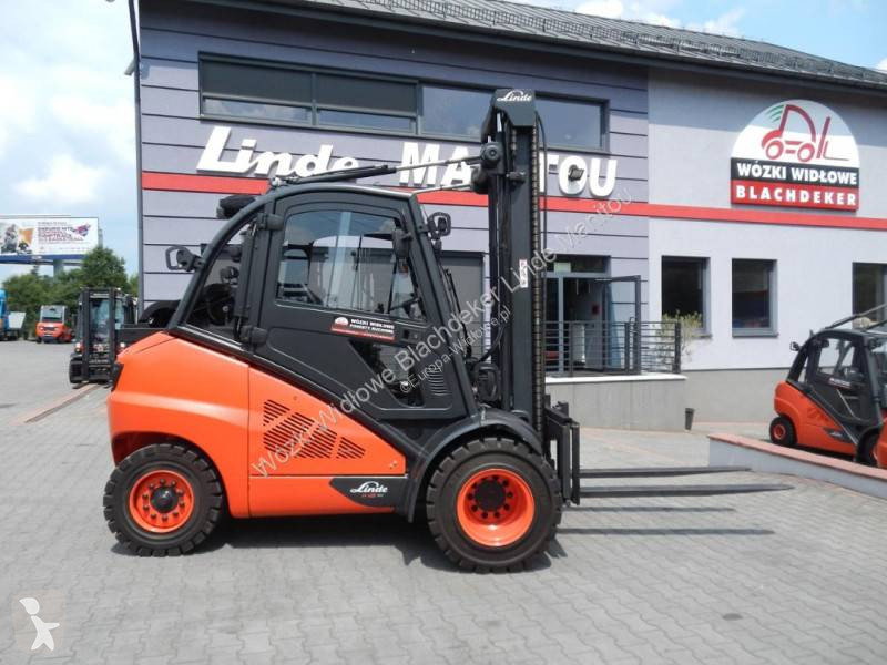 2020 Linde H45T-02 Side S Gas Forklift for sale — view 4