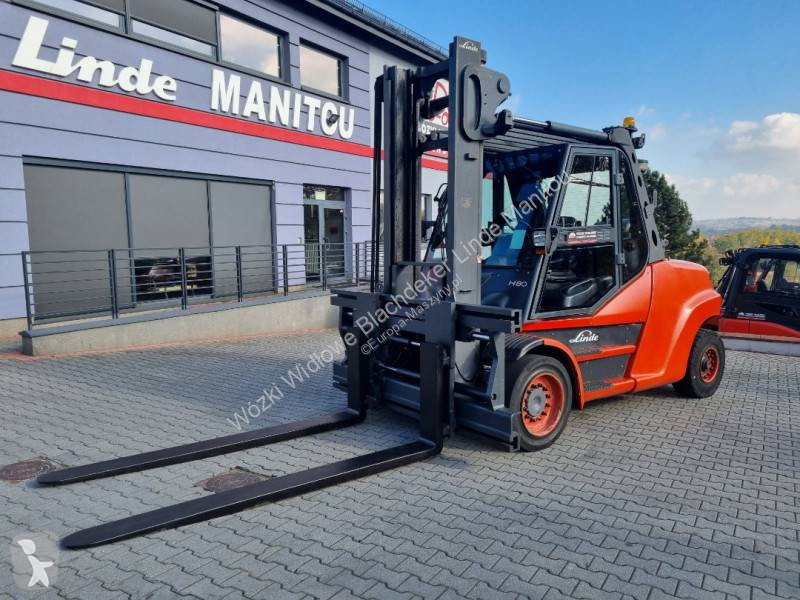 2011 Linde H80T-01-1100 F Gas Forklift for sale — view 2