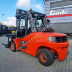 2011 Linde H80T-01-1100 F Gas Forklift for sale — view 3