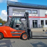 2011 Linde H80T-01-1100 F Gas Forklift for sale — view 4