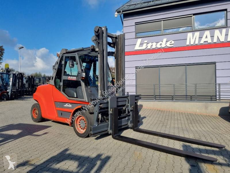 2011 Linde H80T-01-1100 F Gas Forklift for sale — view 5