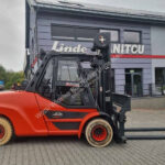 2019 Linde H80T-03-1100 Gas Forklift for sale — view 4