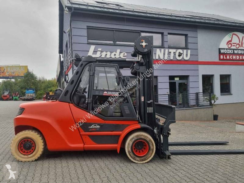 2019 Linde H80T-03-1100 Gas Forklift for sale — view 4