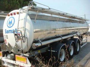 Magyar 38T 22500L 3 E Semi Trailer - Chemical Tank for sale
