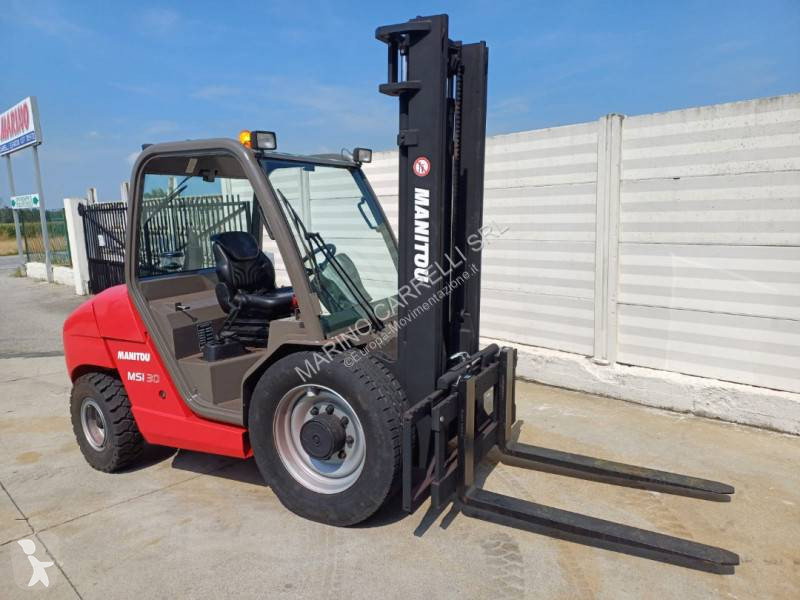 2017 Manitou MSI 30 Rough Terrain Forklift for sale