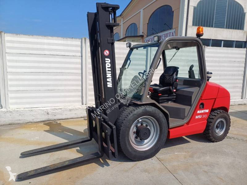 2017 Manitou MSI 30 Rough Terrain Forklift for sale — view 4