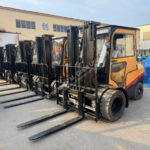 2025 Mitsubishi CPCD25 Triplex Diesel Forklift for sale