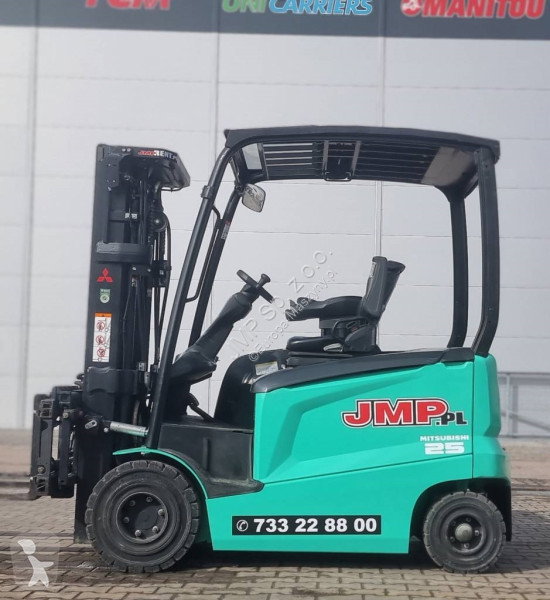 2017 Mitsubishi FB25CN Electric Forklift for sale — view 3