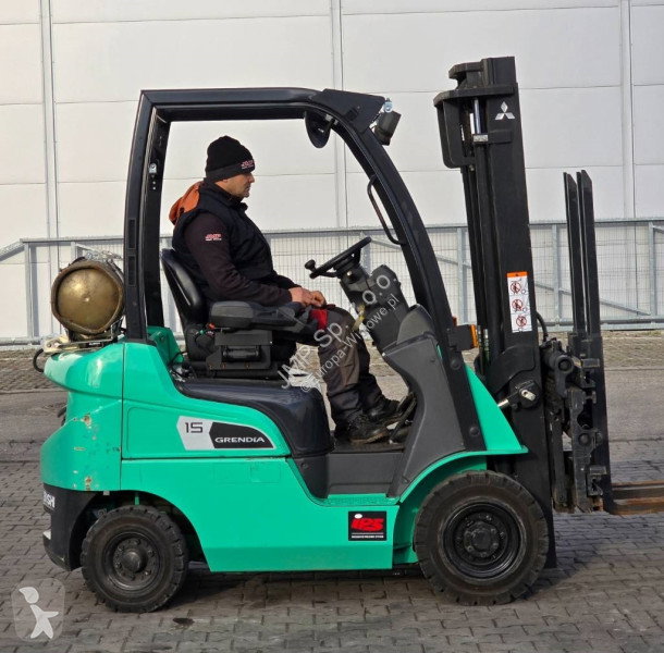 2020 Mitsubishi FG 15 NT Gas Forklift for sale — view 3