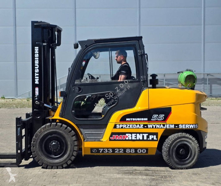 2019 Mitsubishi FG 55 NT Gas Forklift for sale — view 2