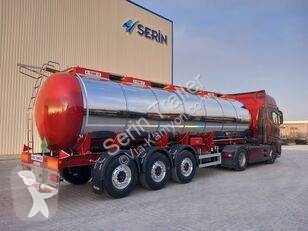 Serin Stainless Stee Semi Trailer - Chemical Tank for sale