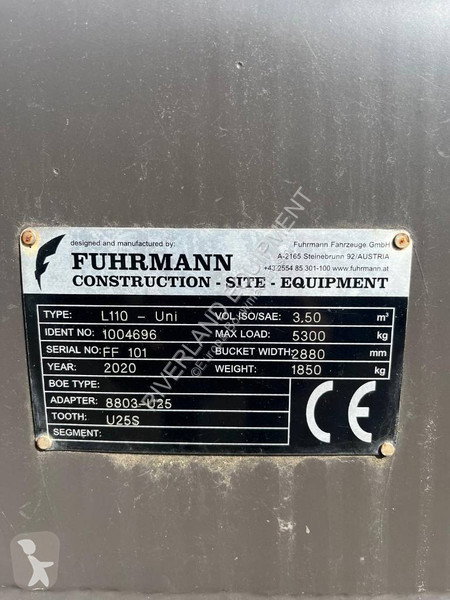 2021 Volvo L 110 H Bucket Attachment - Bucket for sale — view 5