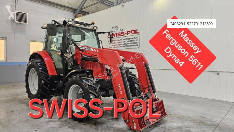 2015 Massey Ferguson 5611 Dyna 4 for sale