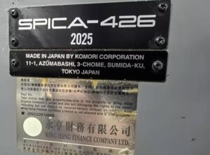 2010 Komori Spica 426 4 Color Press for sale