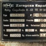 1979 TMZ Unicutter 5001 Die Cutter for sale — view 5