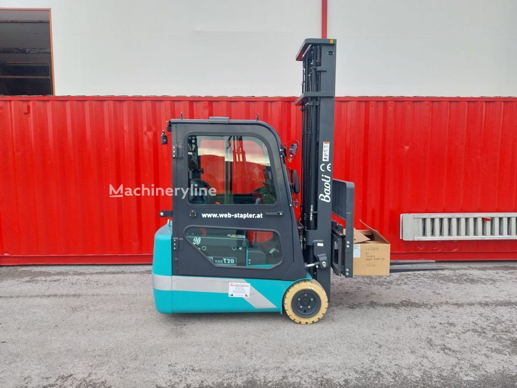 2023 Baoli KBET20 Three-Wheel Forklift for sale