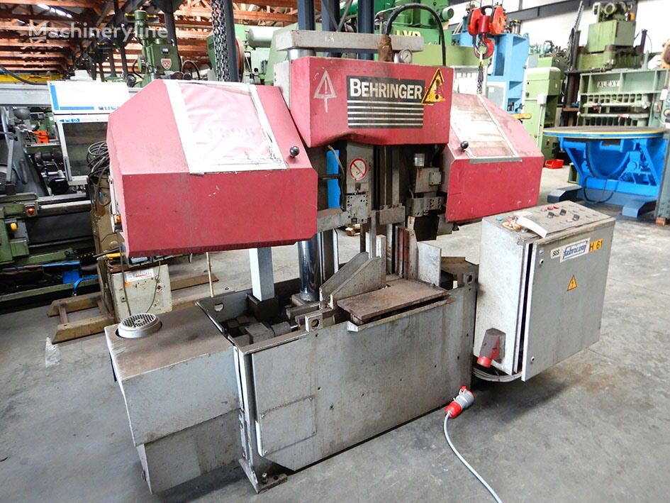 Behringer DIA 300 MM Horizontal Band Saw for sale — view 2