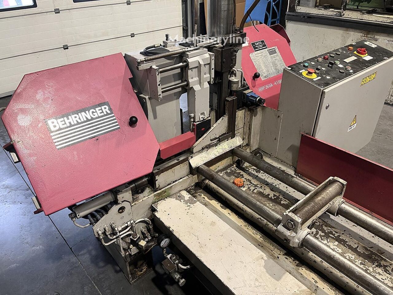 Behringer HBP 260A Horizontal Band Saw for sale — view 5