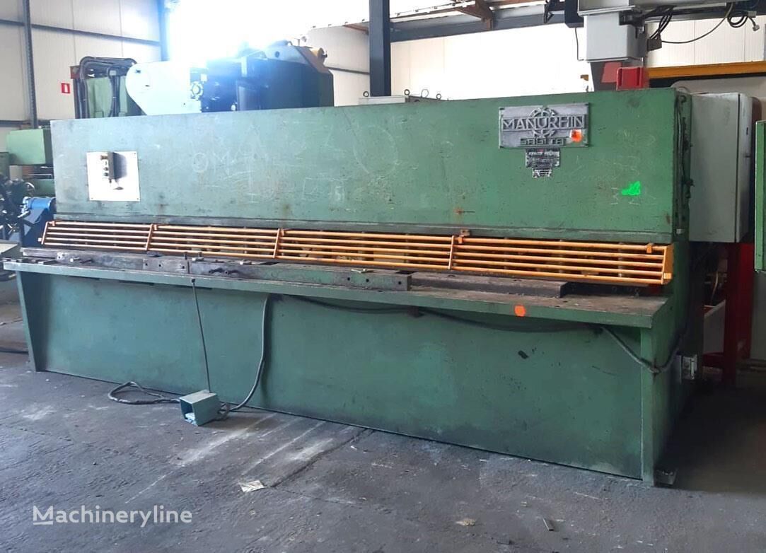 Beyeler 4100 X 8 MM Guillotine Shear for sale