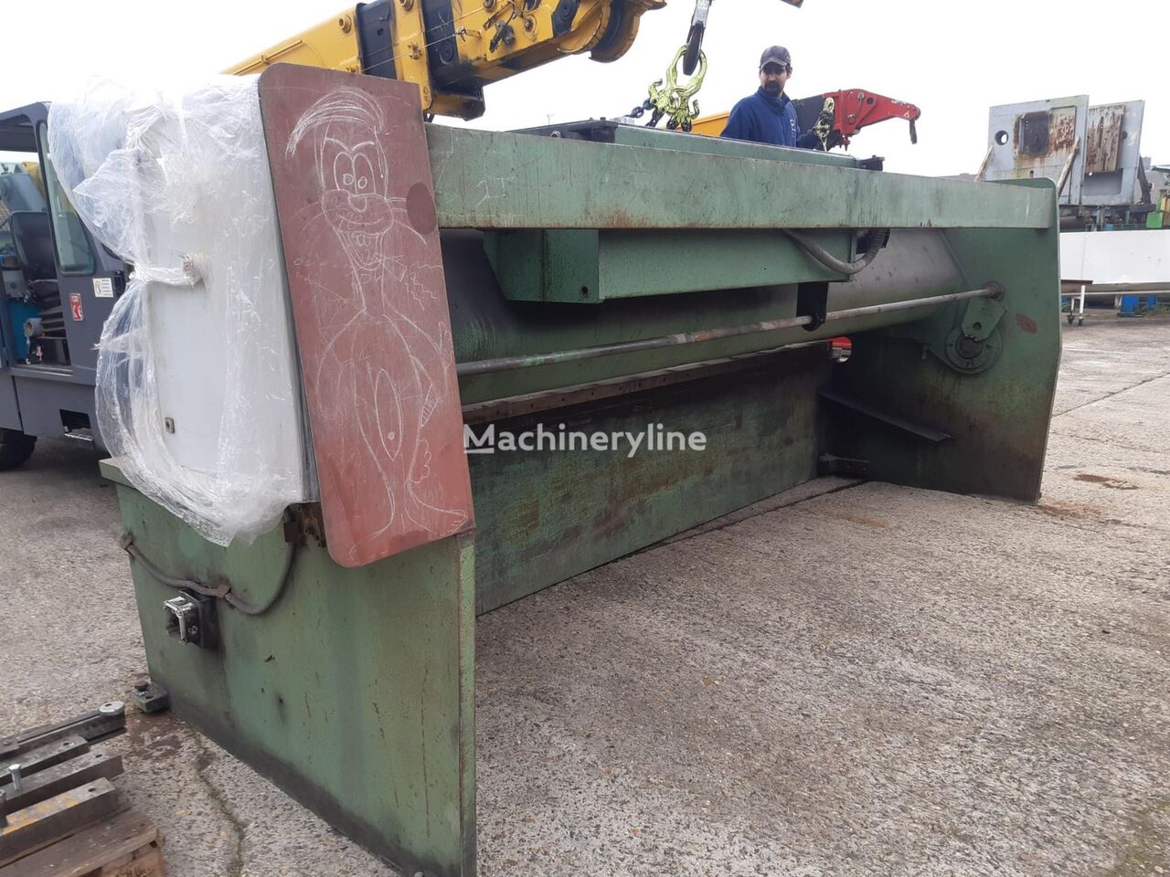 Beyeler 4100 X 8 MM Guillotine Shear for sale — view 3