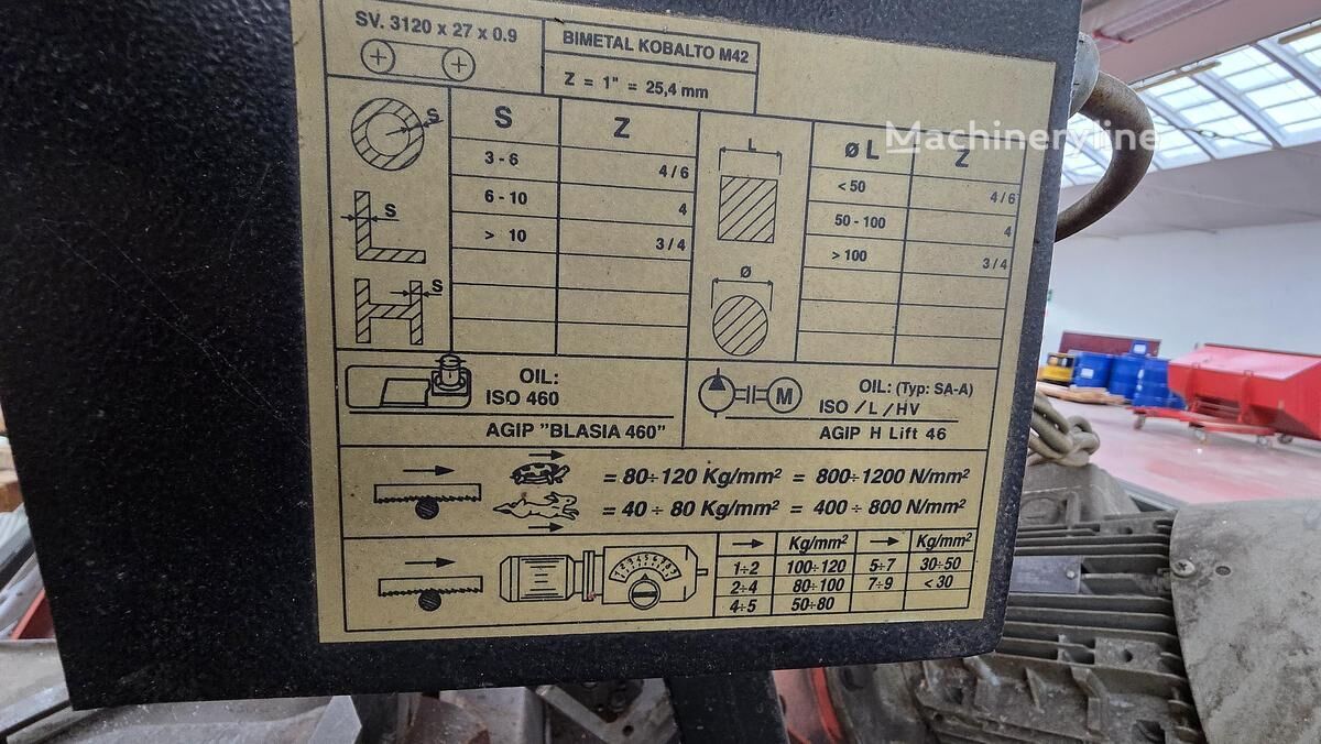 2003 Bianco 370 MAN Horizontal Band Saw for sale — view 5