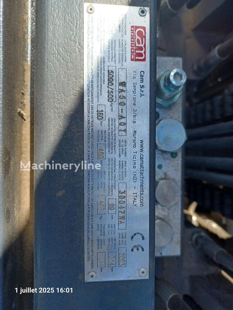 CAM D03 WA50-A0T Forklift Attachment for sale — view 3