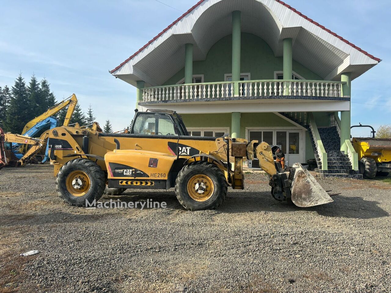 2009 Caterpillar TH580B Telehandler for sale — view 4