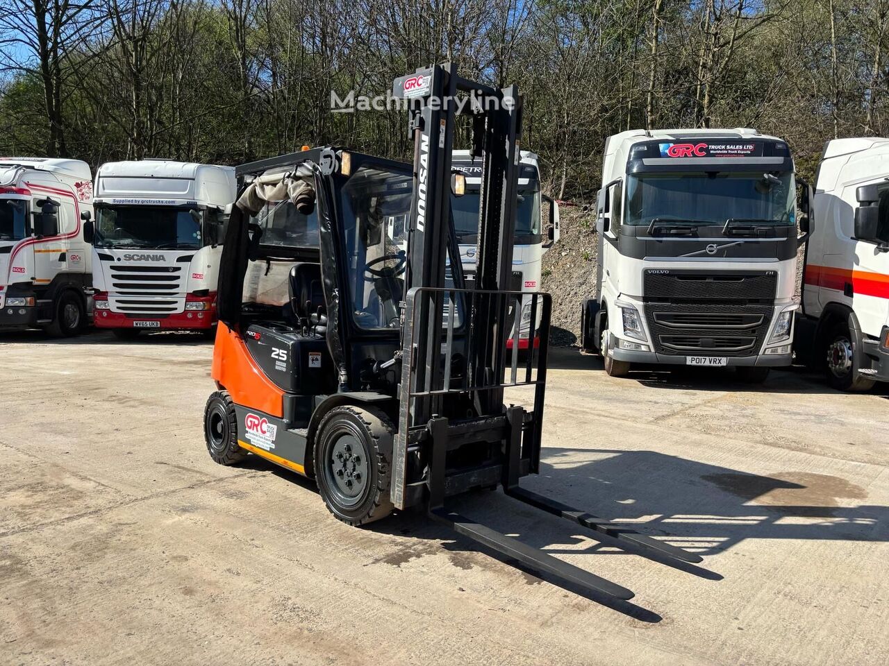 2012 Doosan D25S-5 Diesel Forklift for sale