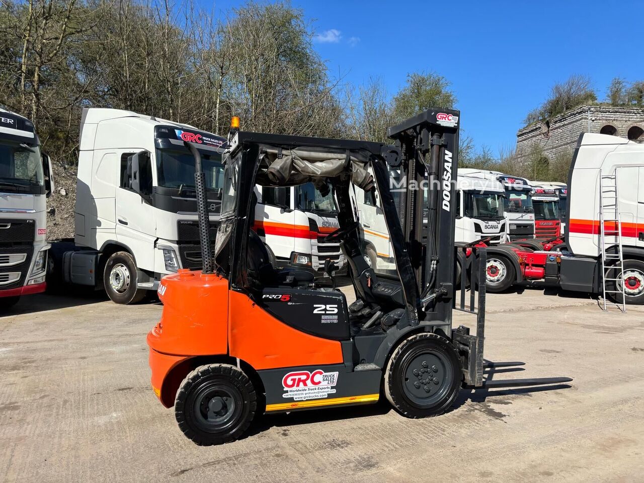 2012 Doosan D25S-5 Diesel Forklift for sale — view 2
