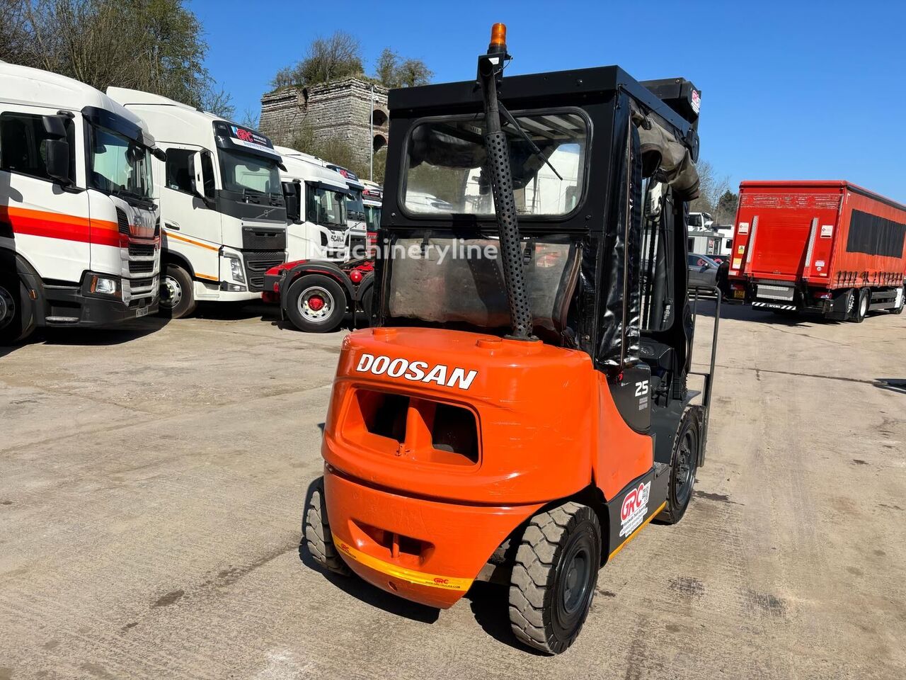 2012 Doosan D25S-5 Diesel Forklift for sale — view 4