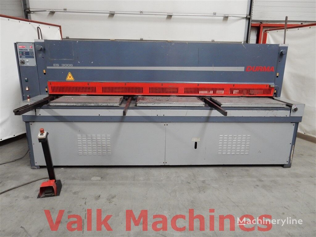 2006 Durma ES3006 Guillotine Shear for sale