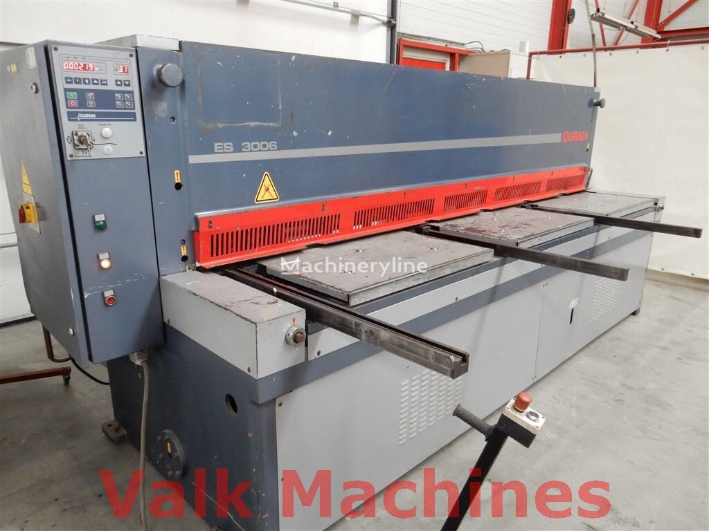 2006 Durma ES3006 Guillotine Shear for sale — view 3