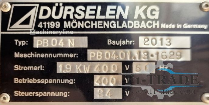 2013 Dürselen PB 04 Paper Drill for sale