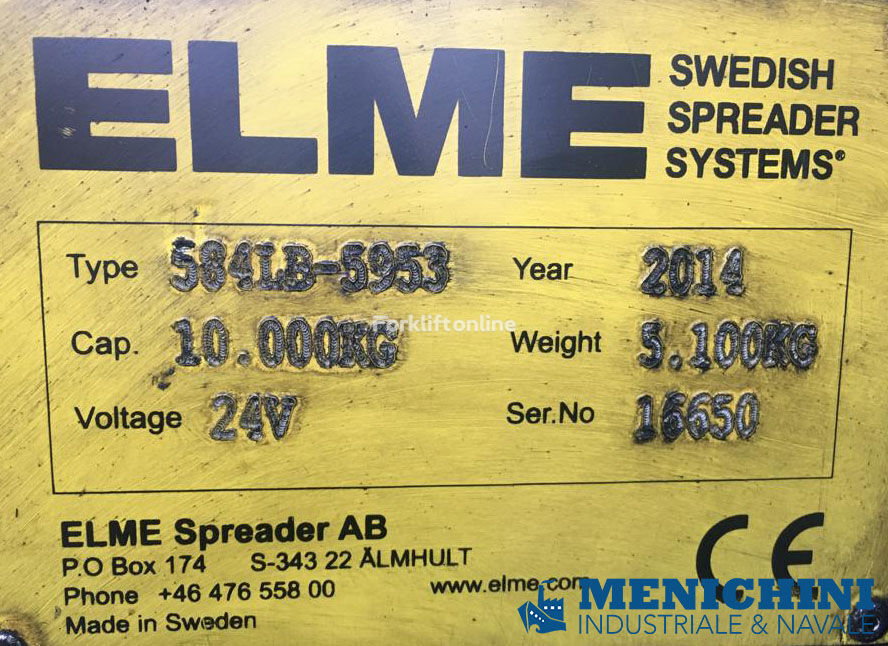 2014 Elme Double BOX 584 Forklift Attachment for sale — view 5