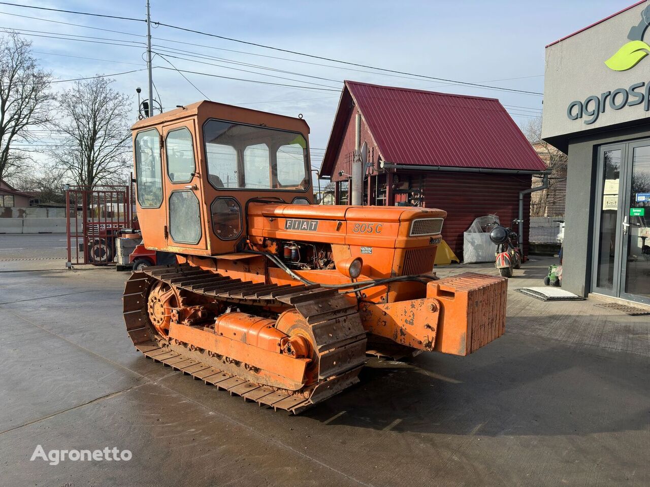 1990 Fiat 805C Tractor - Track for sale — view 3
