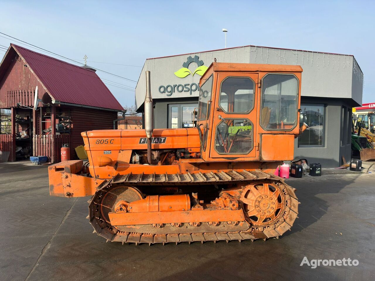 1990 Fiat 805C Tractor - Track for sale — view 4