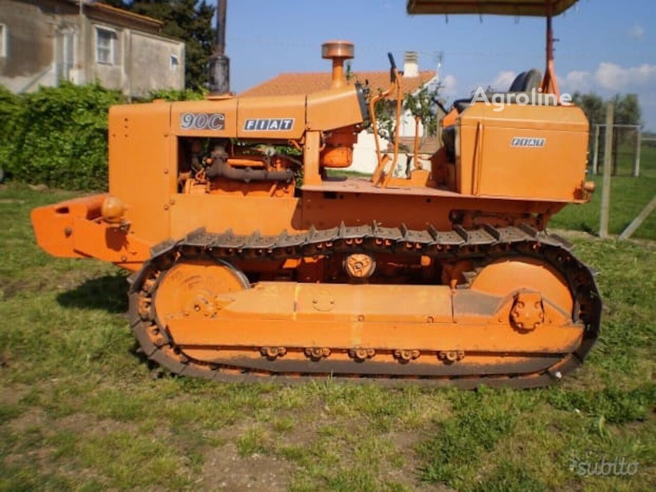 1975 Fiat 90C Tractor - Track for sale — view 2