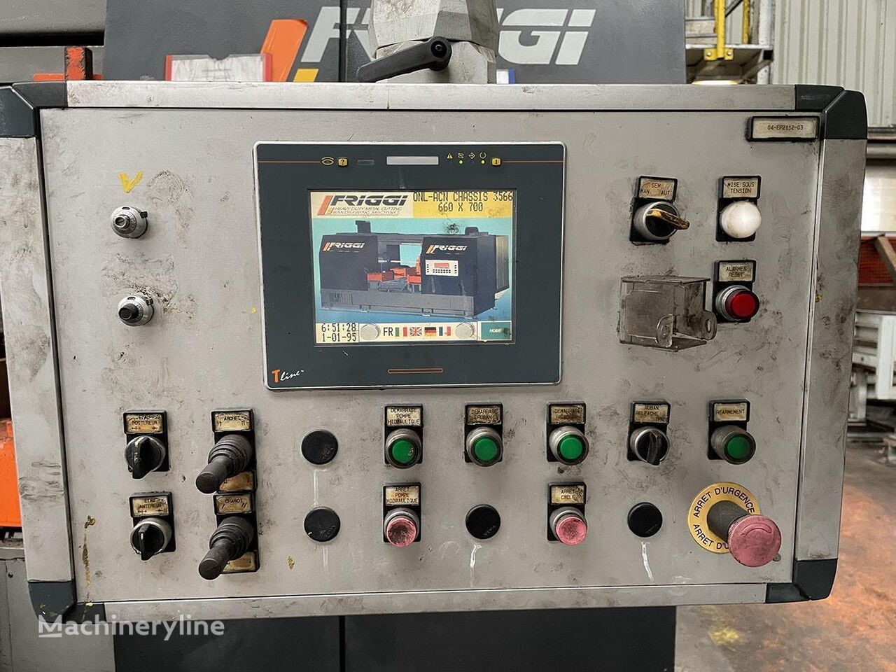Friggi 660 X 700 MM CNC Horizontal Band Saw for sale — view 3