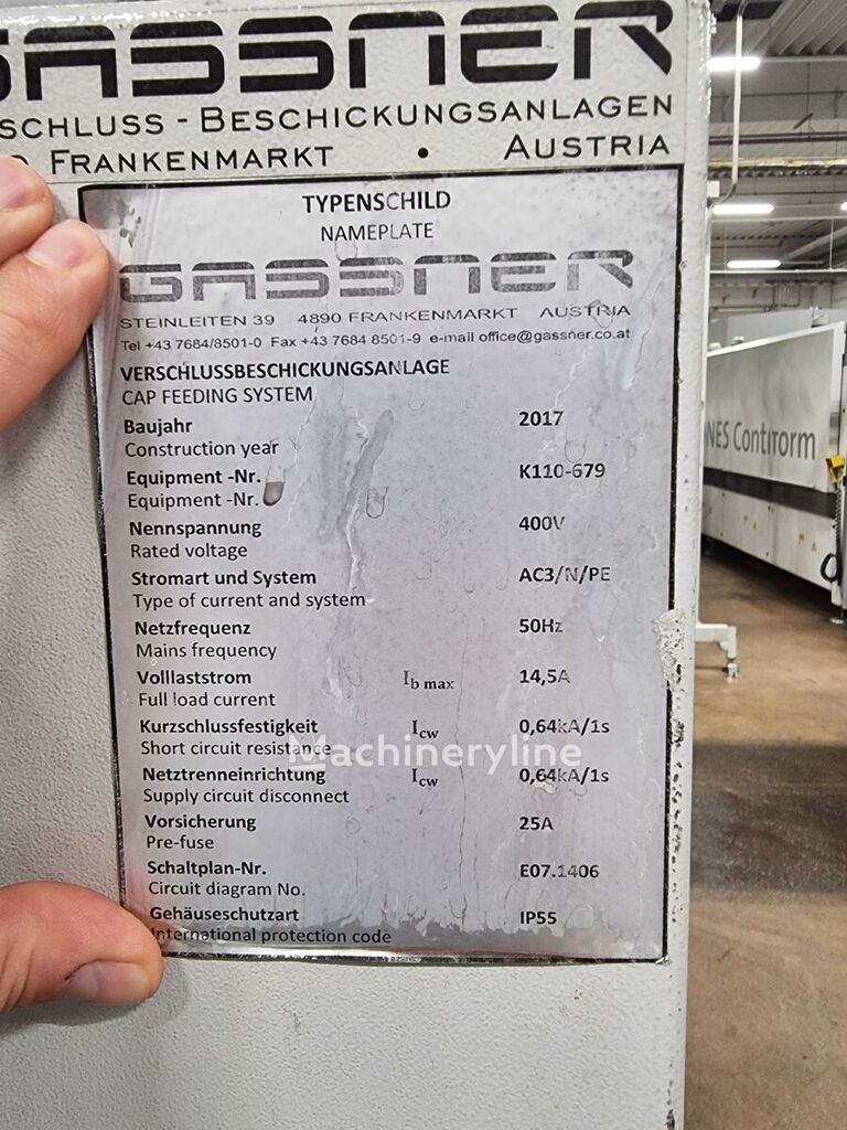 2017 Gassner Automatisches Beverage for sale — view 4